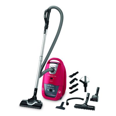 Aspirator cu sac Rowenta Silence Force RO7793EA, 450W, recipient praf 4.5 L, 3 nivele de putere, accesorii Animal Care Pro, Allergy+, 64 dB, rosu Aspirator cu sac Rowenta Silence Force RO7793EA, 450W, recipient praf 4.5 L, 3 nivele de putere, accesorii Animal Care Pro, Allergy+, 64 dB, rosu