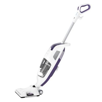Aspirator cu abur ROWENTA Clean & Steam Revolution RY7731WH, 1500W, cablu 7.5m, accesoriu covoare, filtru anticalcar, alb/mov