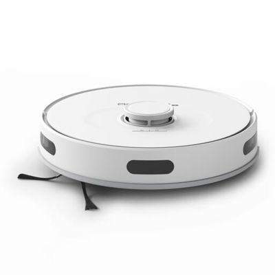 Aspirator robot X-Plorer S75 Animal & Allergy RR8567WH, sistem Smart Aqua Power, putere aspirare 2700 Pa, autonomie 120 min, Alb