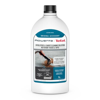 Detergent pentru aspirator cu spalare Rowenta XD5310F0 pentru textile si covoare, 1 litru, compatibil cu aspiratorul cu spalare Rowenta Clean IT IN5020F0, IN5011F0
