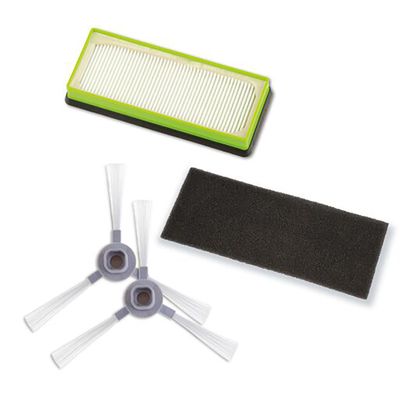 Filtre Rowenta ZR177002, 2 perii laterale + filtru de praf fin + filtru spuma, compatibil aspirator Rowenta X-plorer