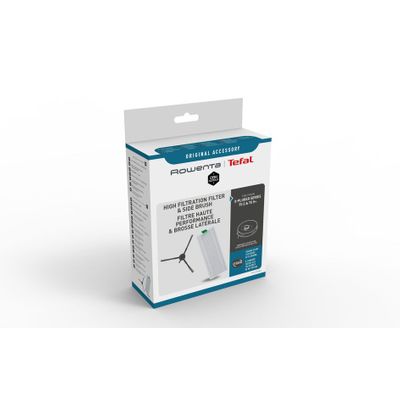 Set filtru si perie laterala Rowenta ZR185002, compatibil X-PLORER RR8567WH