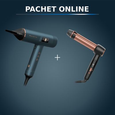 Pachet PROMO Uscator de par Rowenta Maestria For You HY9430E0 & Ondulator de par Rowenta Twist Curl CF4620E0