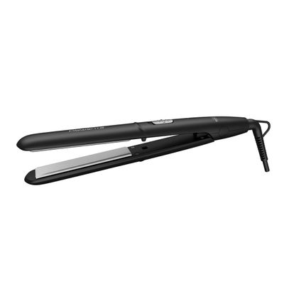 Placă de păr Rowenta Express Style SF1810F0, înveliș Ceramic Tourmaline, 2 trepte de temperatură, negru & argintiu