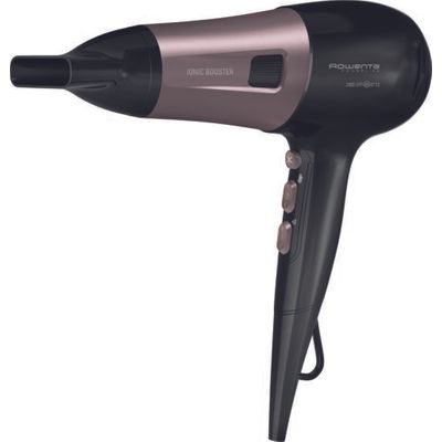 Uscator de par Rowenta PowerLine CV5940F0, 2400W, functie Effiwats, invelis cashmere keratin, tehnologie Ionic booster, negru/roz