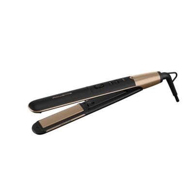 Placa de indreptat parul ROWENTA Express Shine Argan Oil SF4630F0, 210 grade, negru