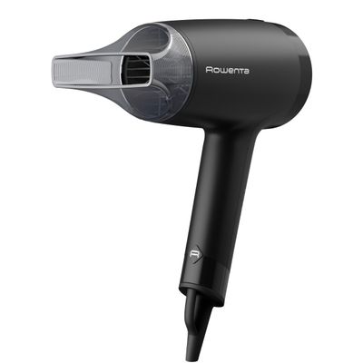 Uscator de par Rowenta Express Style CV1803F0, 1600W, 2 trepte de temperatura si putere, Tehnologia Effiwatts, concentrator, negru