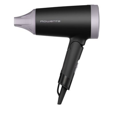 Uscator de par ROWENTA Express Style CV1831F0, 1600 W, functie Eco, inel de agatare, negru