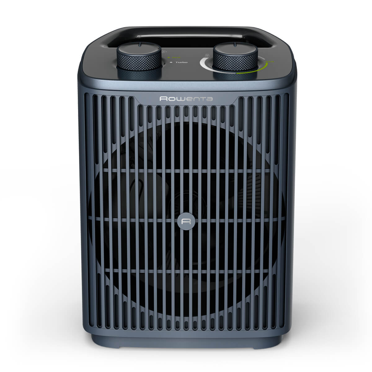 Aeroterma Rowenta Intense Comfort SO2351F0  2000W  mod Eco & Turbo  termostat reglabil  oprire automata  protectie IP 20  maner transport  albastru